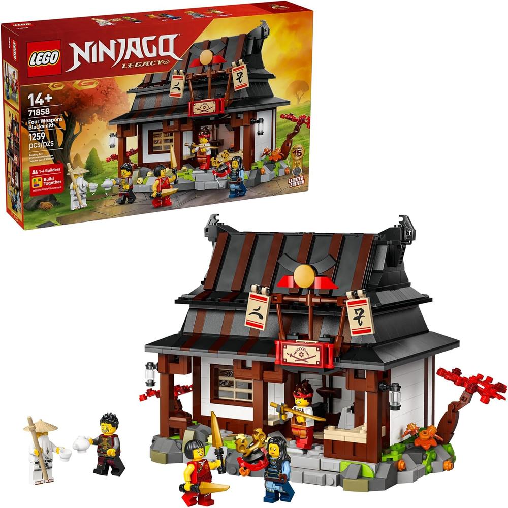 LEGO NINJAGO HERRERO DE CUATRO ARMAS 71858 - 1