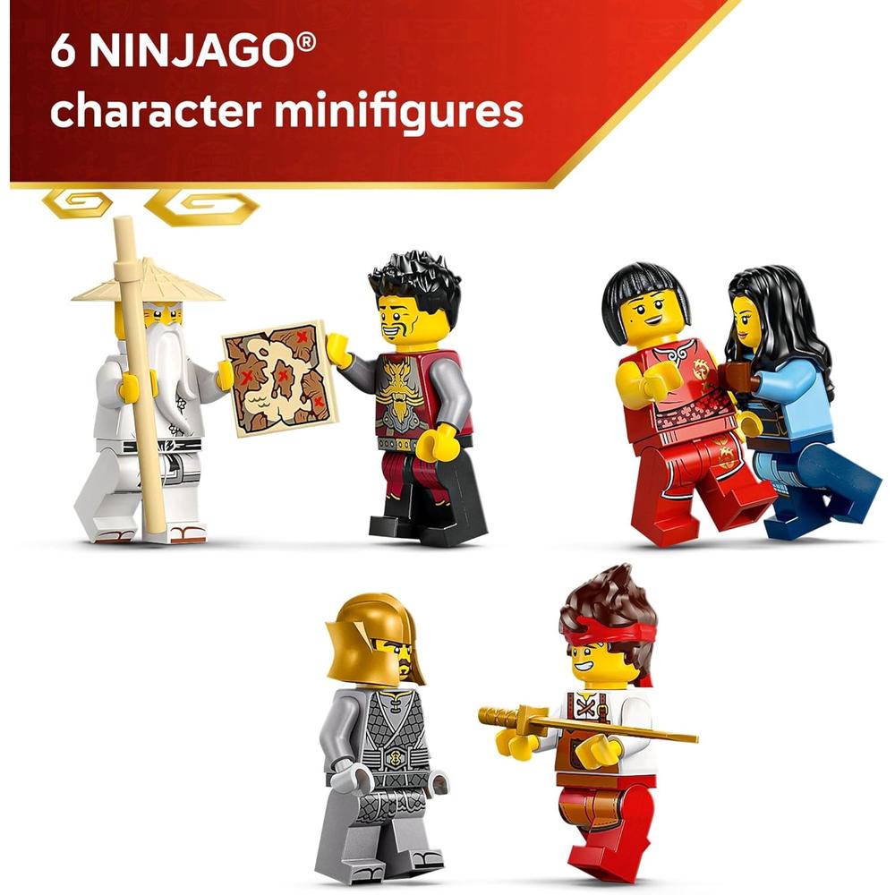 LEGO NINJAGO HERRERO DE CUATRO ARMAS 71858 - 6
