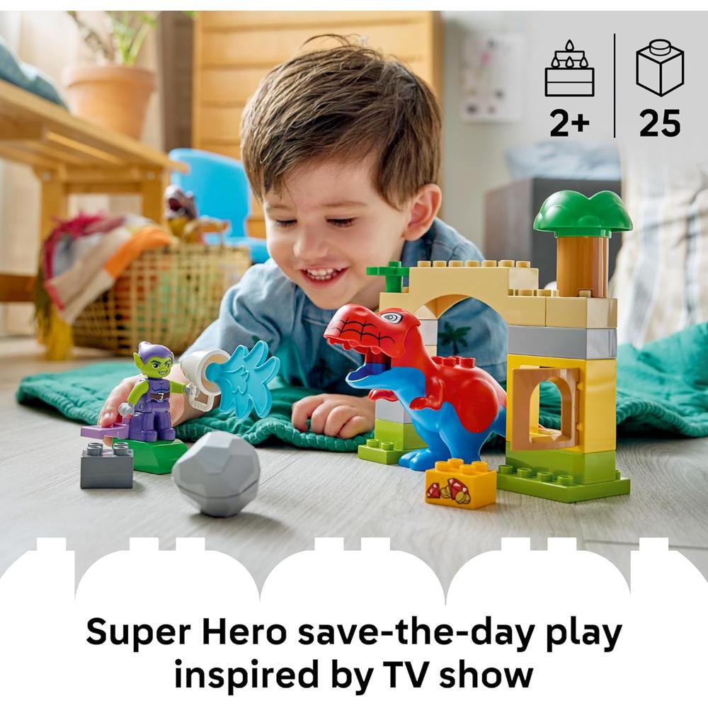 LEGO DUPLO MARVEL SPIDEY-REX VS DUENDE VERDE 10463 - 2