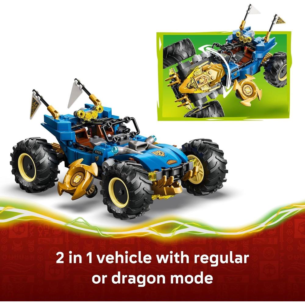 LEGO NINJAGO COCHE TRANSFORMABLE DE JAY 71856 - 3