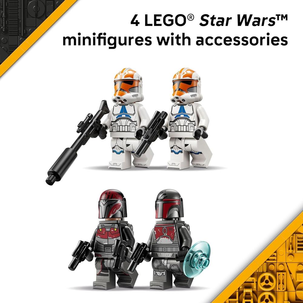 LEGO STAR WARS ASEDIO DE MANDALORE PACK DE BATALLA 75449 - 5