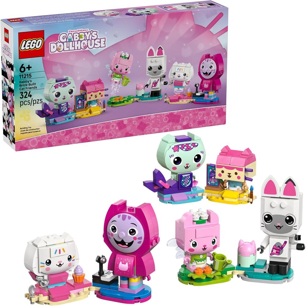 LEGO CASA DE MUÑECAS DE GABBY AMIGOS FELINOS 11215 - 1