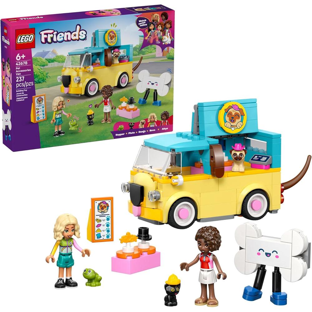 LEGO FRIENDS FURGONETA CON ACCESORIOS PARA MASCOTAS 42678 - 1