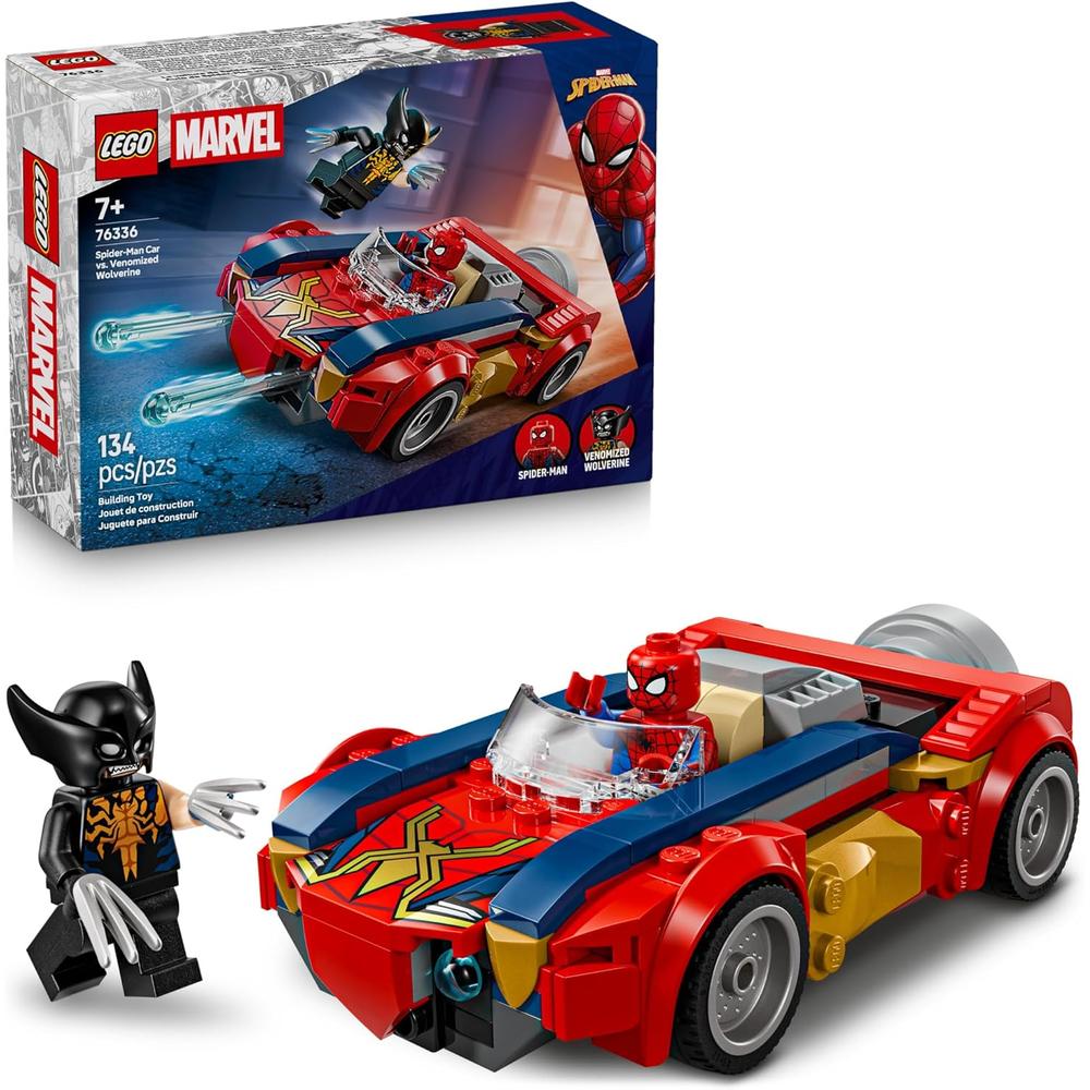 LEGO MARVEL SPIDER-MAN AUTO VS LOBEZNO VENENOSO 76336 - 1