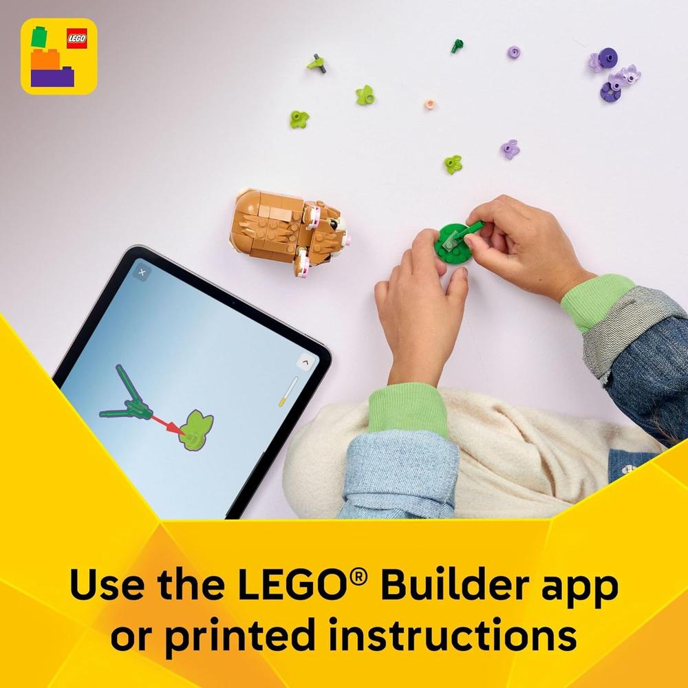 LEGO CREATOR 3 EN 1 SIMPÁTICO HÁMSTER CON FLOR 31376 - 6
