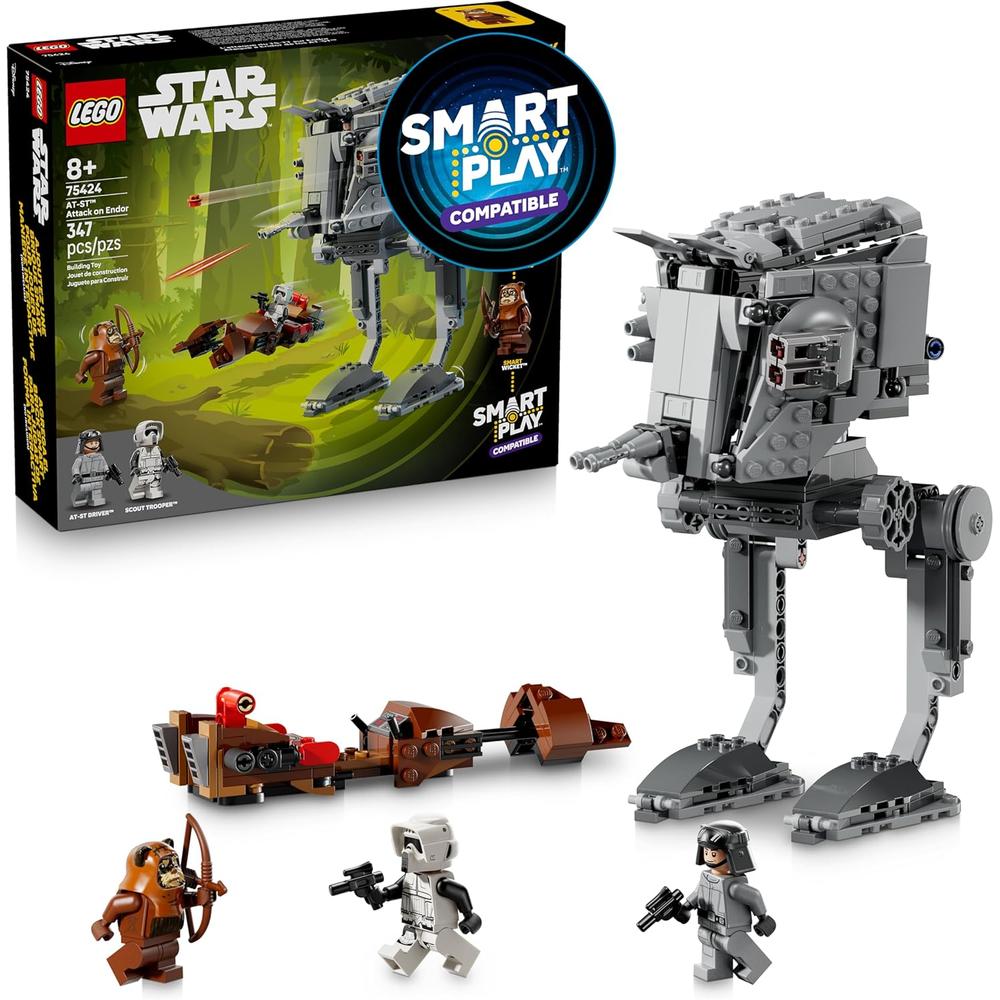 LEGO STAR WARS SMART PLAY AT-ST ATAQUE A ENDOR 75424 - 1