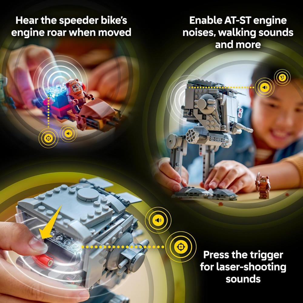LEGO STAR WARS SMART PLAY AT-ST ATAQUE A ENDOR 75424 - 6