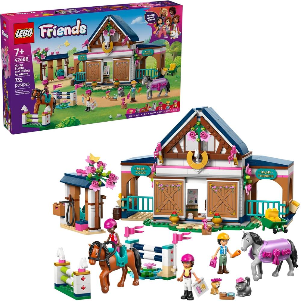 LEGO FRIENDS ESTABLO Y ACADEMIA DE EQUITACIÓN 42688 - 1