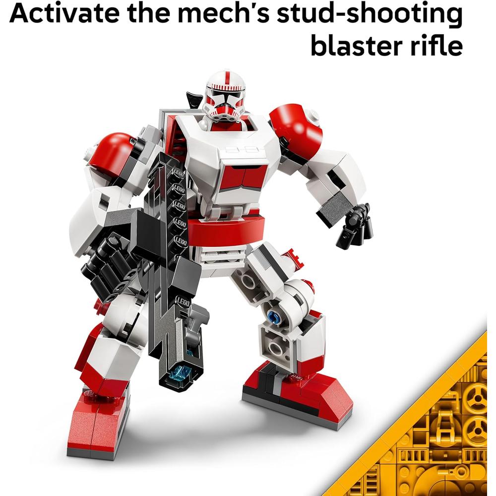 LEGO STAR WARS SOLDADO CLON DE CHOQUE MECH 75448 - 3