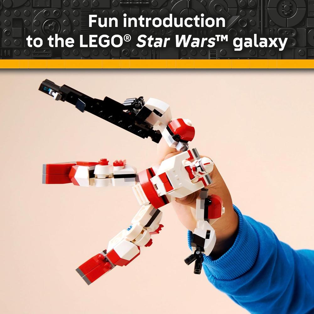 LEGO STAR WARS SOLDADO CLON DE CHOQUE MECH 75448 - 4