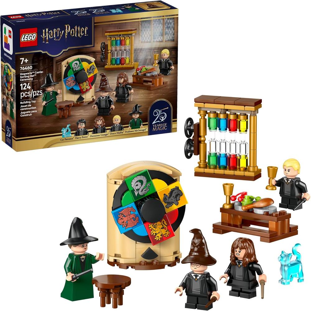 LEGO HARRY POTTER CASTILLO DE HOGWARTS CEREMONIA SOMBRERO SELECCIONADOR 76460 - 1