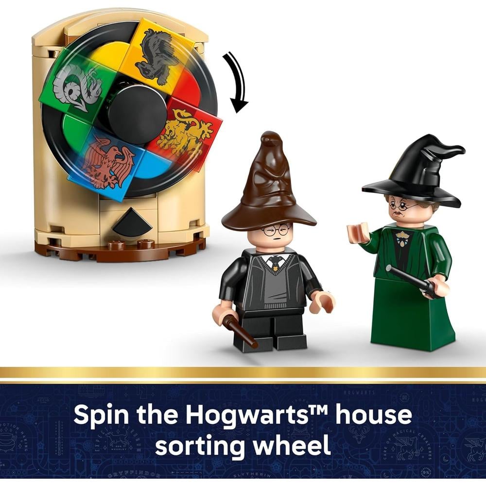 LEGO HARRY POTTER CASTILLO DE HOGWARTS CEREMONIA SOMBRERO SELECCIONADOR 76460 - 3
