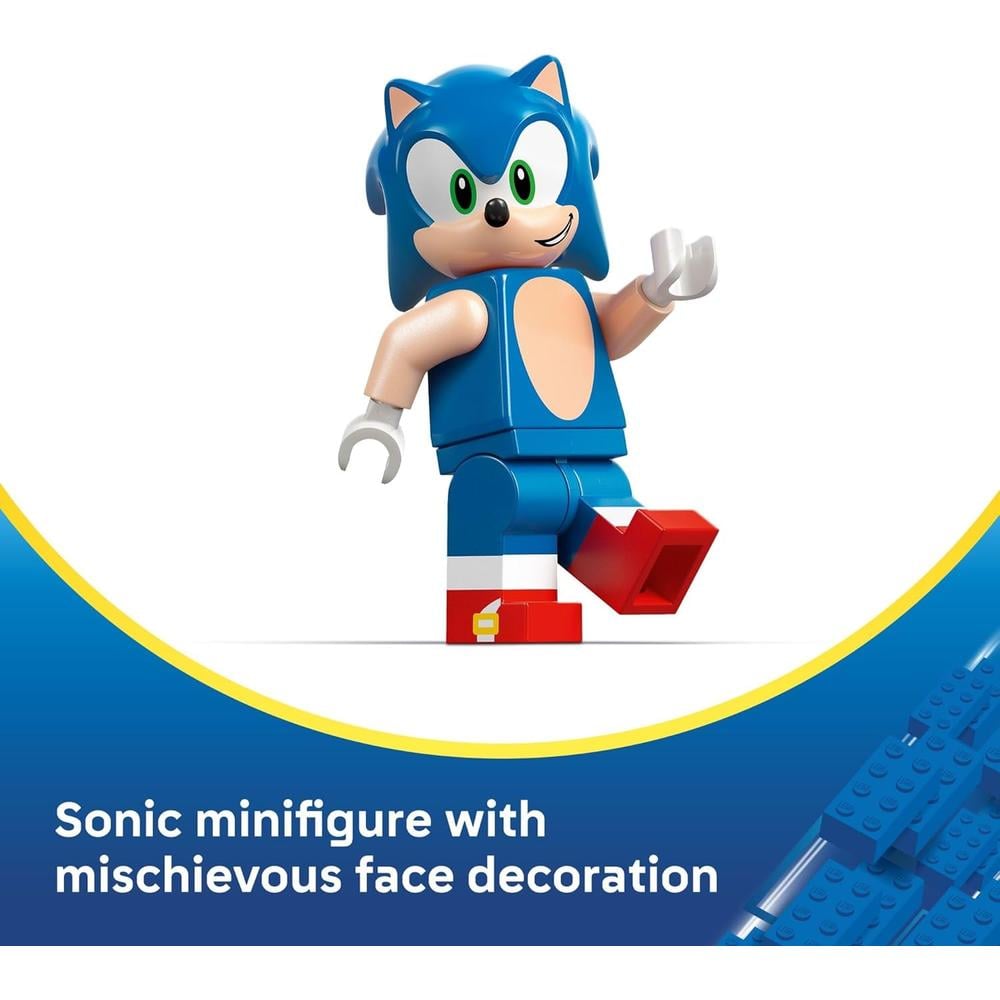LEGO SONIC THE HEDGEHOG SONIC SPEEDSTER LIGHTNING RACE CAR 77117 - 5