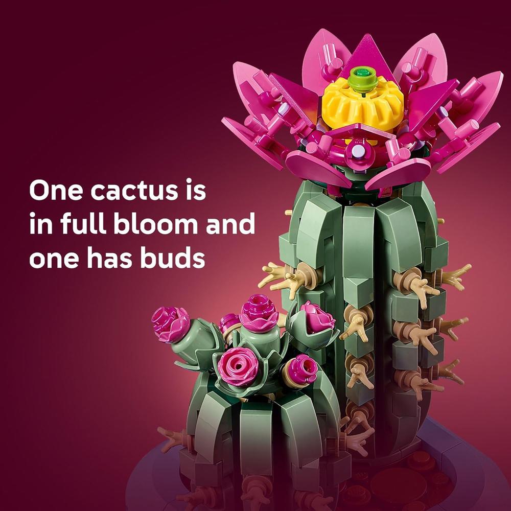 LEGO BOTANICALS CACTUS EN FLOR 11509 - 4