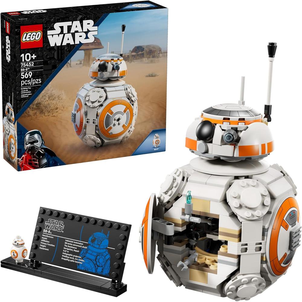 LEGO STAR WARS DROIDE ASTROMECÁNICO BB-8 75452 - 1