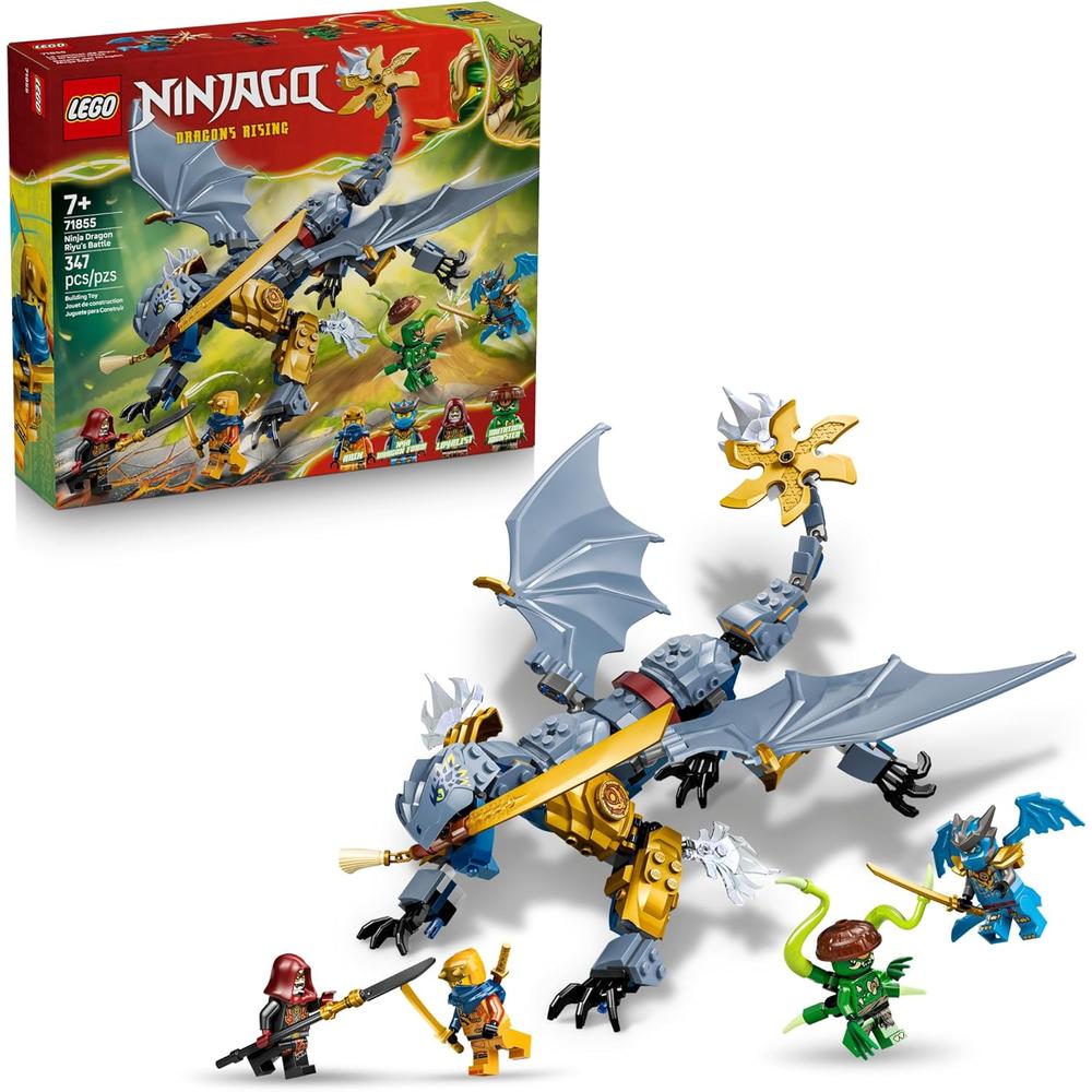 LEGO NINJAGO BATALLA DEL DRAGÓN NINJA RIYU 71855 - 1