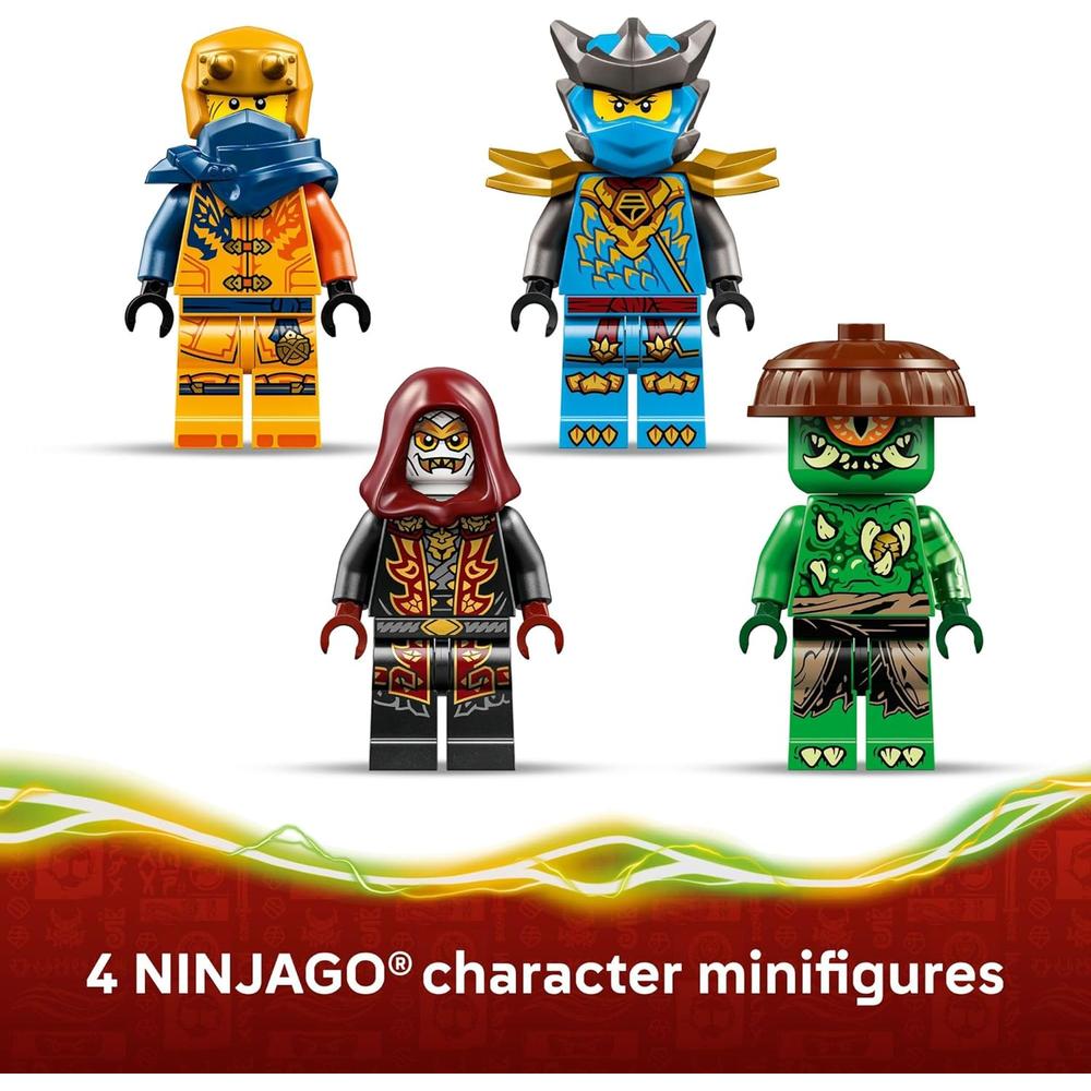 LEGO NINJAGO BATALLA DEL DRAGÓN NINJA RIYU 71855 - 5