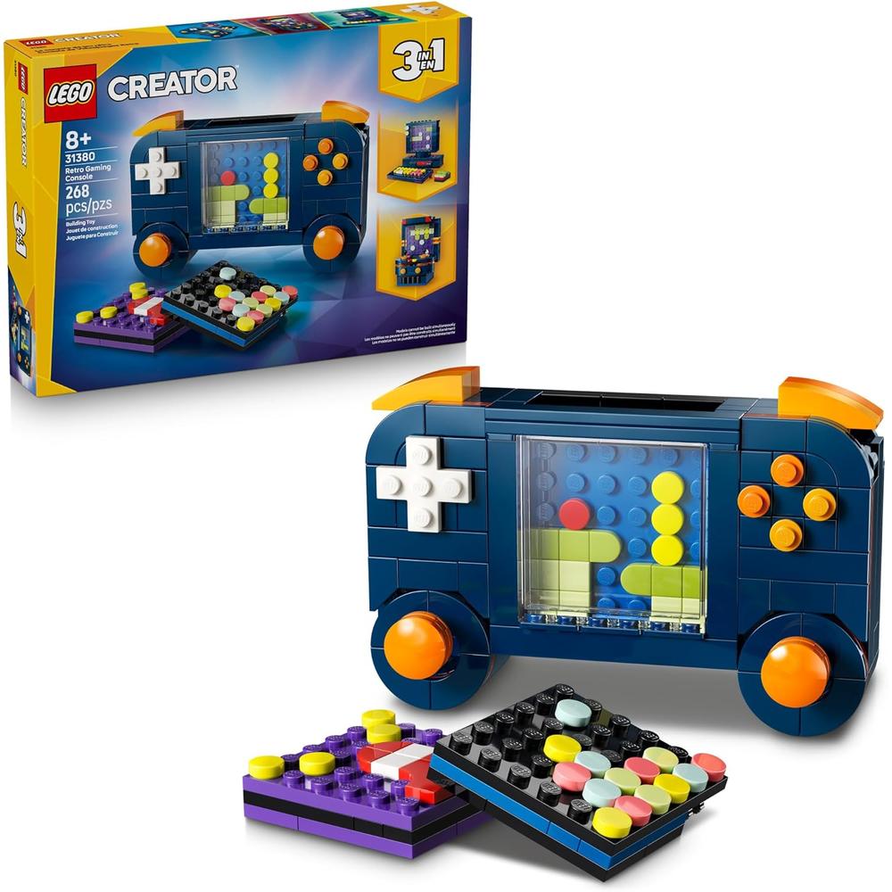 LEGO CREATOR CONSOLA DE JUEGOS RETRO 3 EN 1 31380 - 1