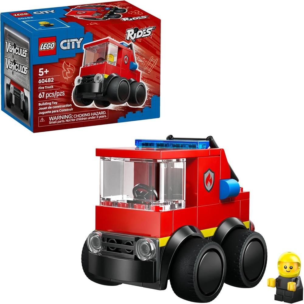 LEGO CITY RIDES CAMIÓN DE BOMBEROS 60482 - 1