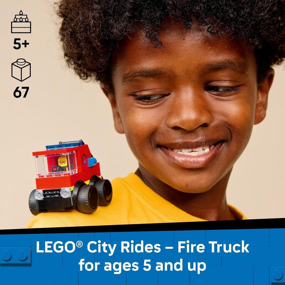LEGO CITY RIDES CAMIÓN DE BOMBEROS 60482 - 2