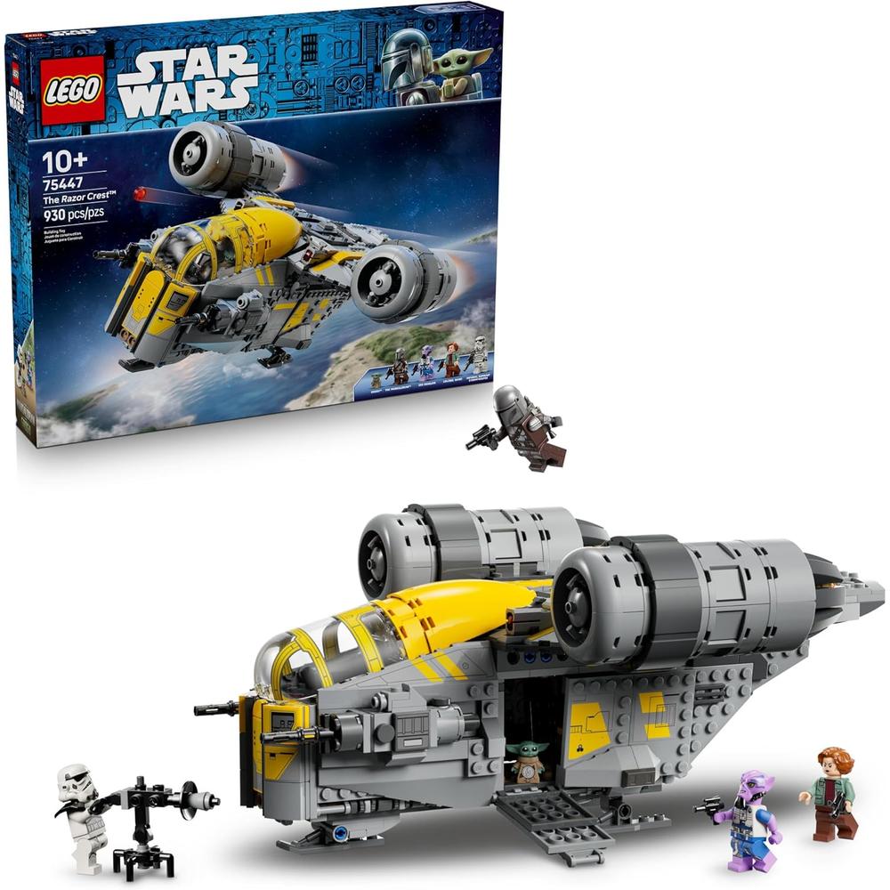 LEGO STAR WARS EL MANDALORIANO Y GROGU ESCUDO DE LA NAVAJA 75447 - 1