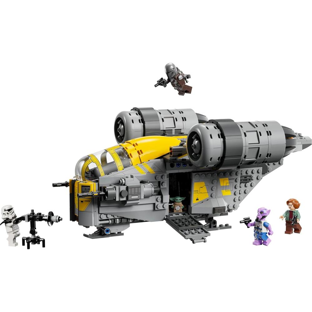 LEGO STAR WARS EL MANDALORIANO Y GROGU ESCUDO DE LA NAVAJA 75447 - 5
