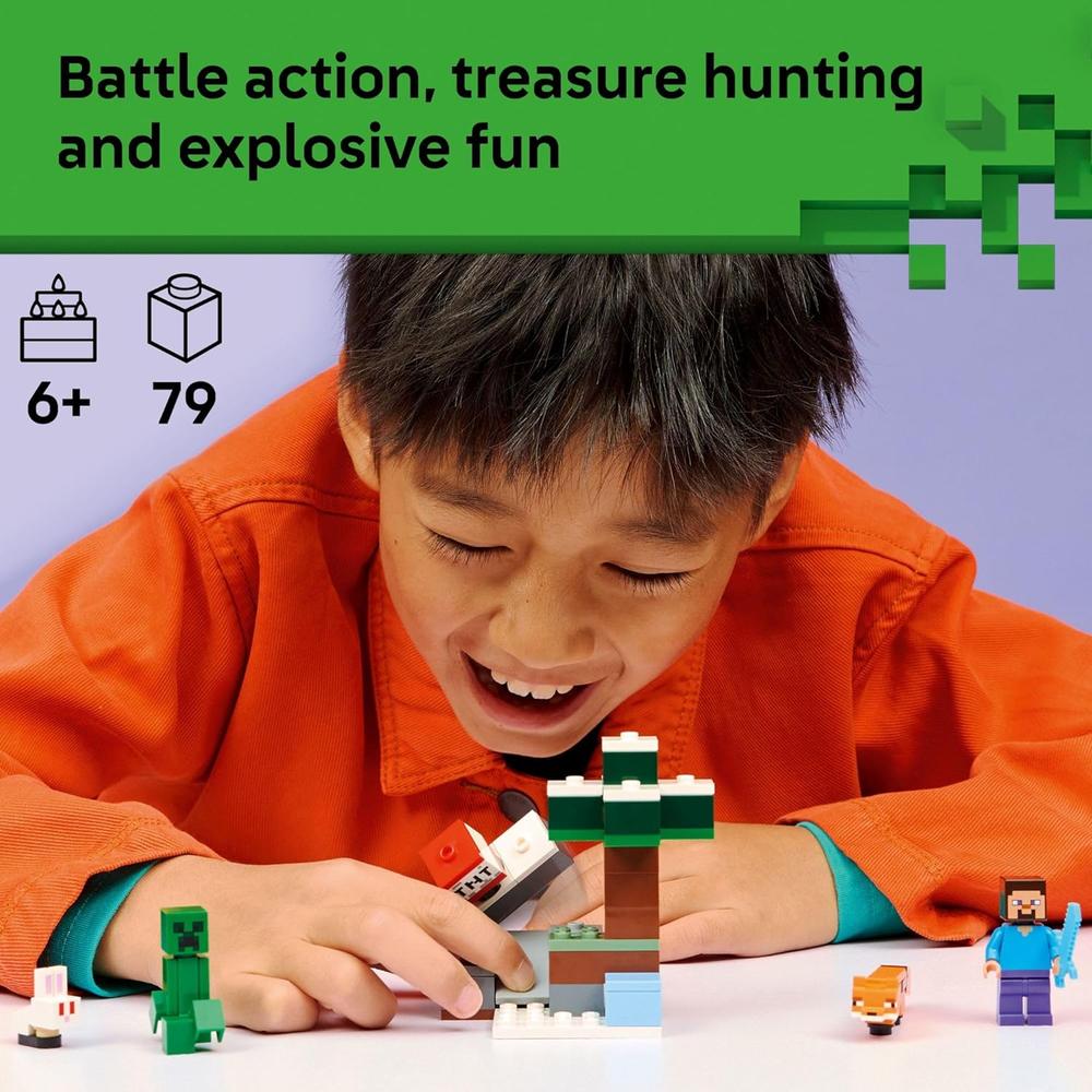 LEGO MINECRAFT AVENTURA EN LA TAIGA DE STEVE 21583 - 2