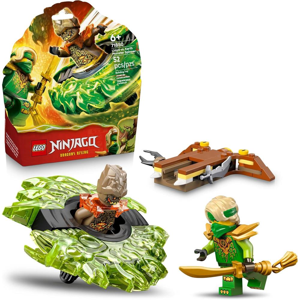 LEGO NINJAGO LLOYD VS EARTH MONSTER SPINNER 71850 - 1