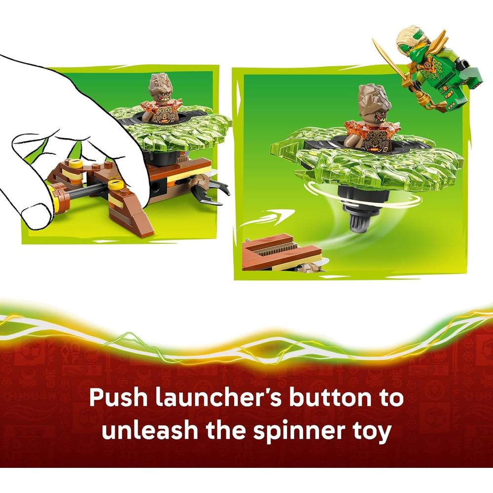 LEGO NINJAGO LLOYD VS EARTH MONSTER SPINNER 71850 - 3