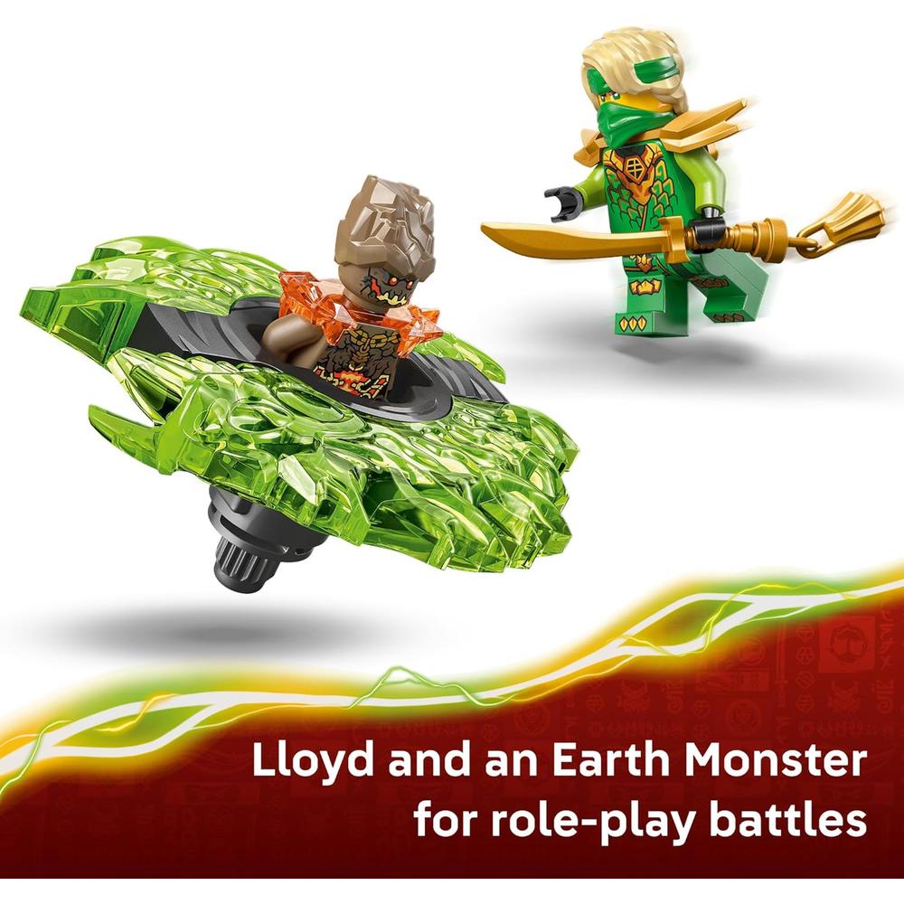 LEGO NINJAGO LLOYD VS EARTH MONSTER SPINNER 71850 - 5