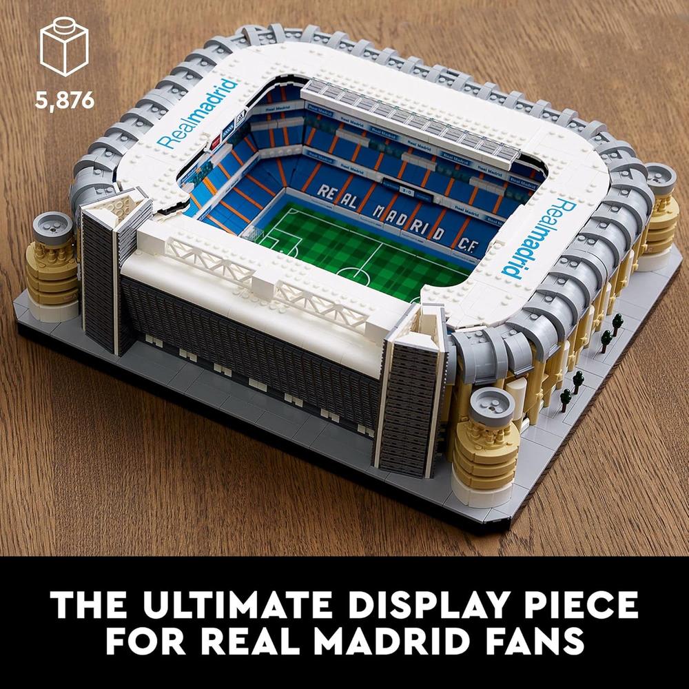 LEGO ICONS REAL MADRID SANTIAGO BERNABÉU STADIUM 10299 - 3