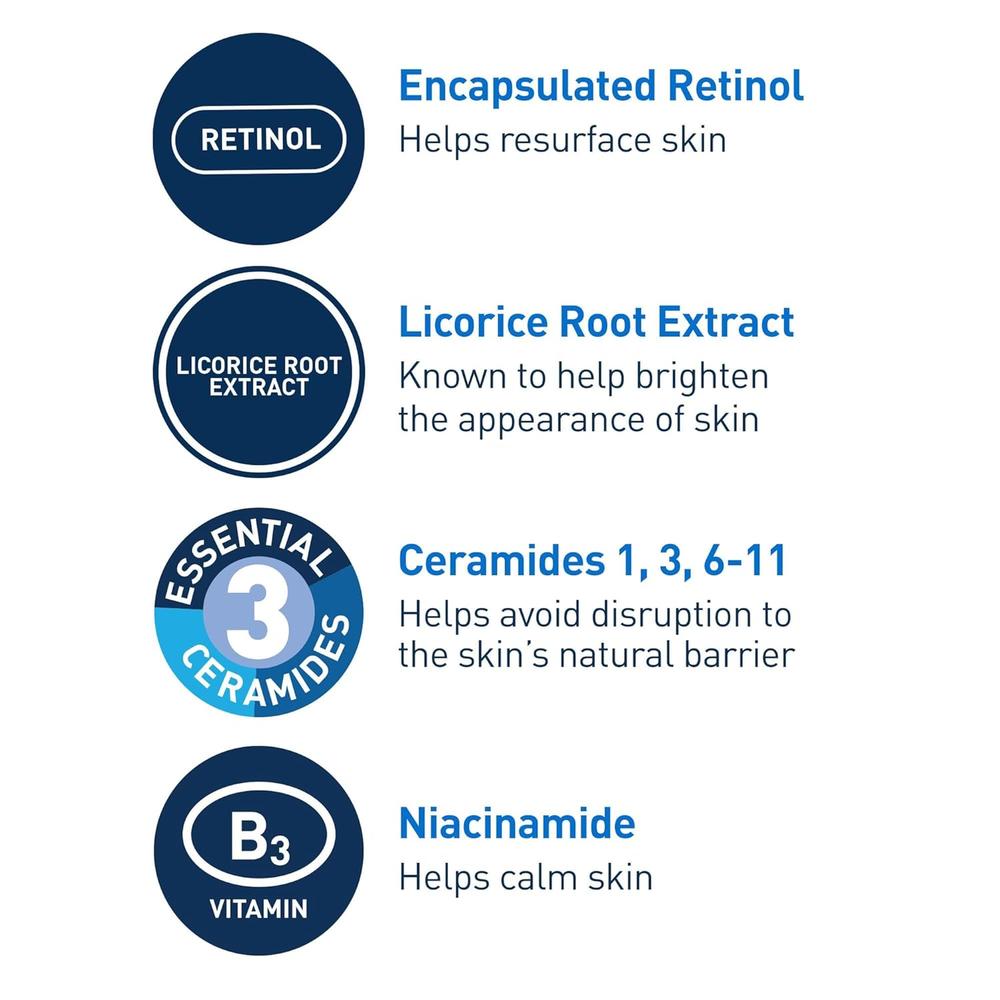 CERAVE SUERO RENOVADOR PARA MARCAS POST ACNÉ 1 FL OZ / 30 ML - 4