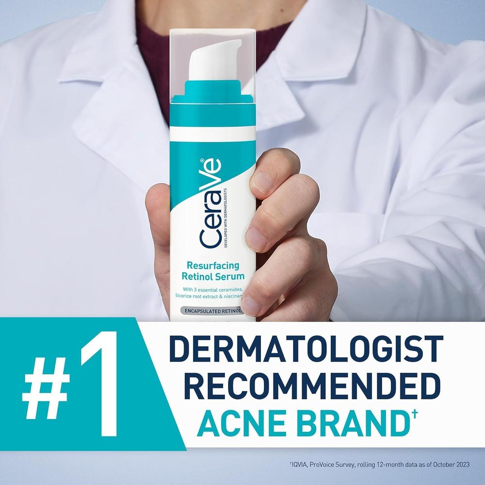 CERAVE SUERO RENOVADOR PARA MARCAS POST ACNÉ 1 FL OZ / 30 ML - 6