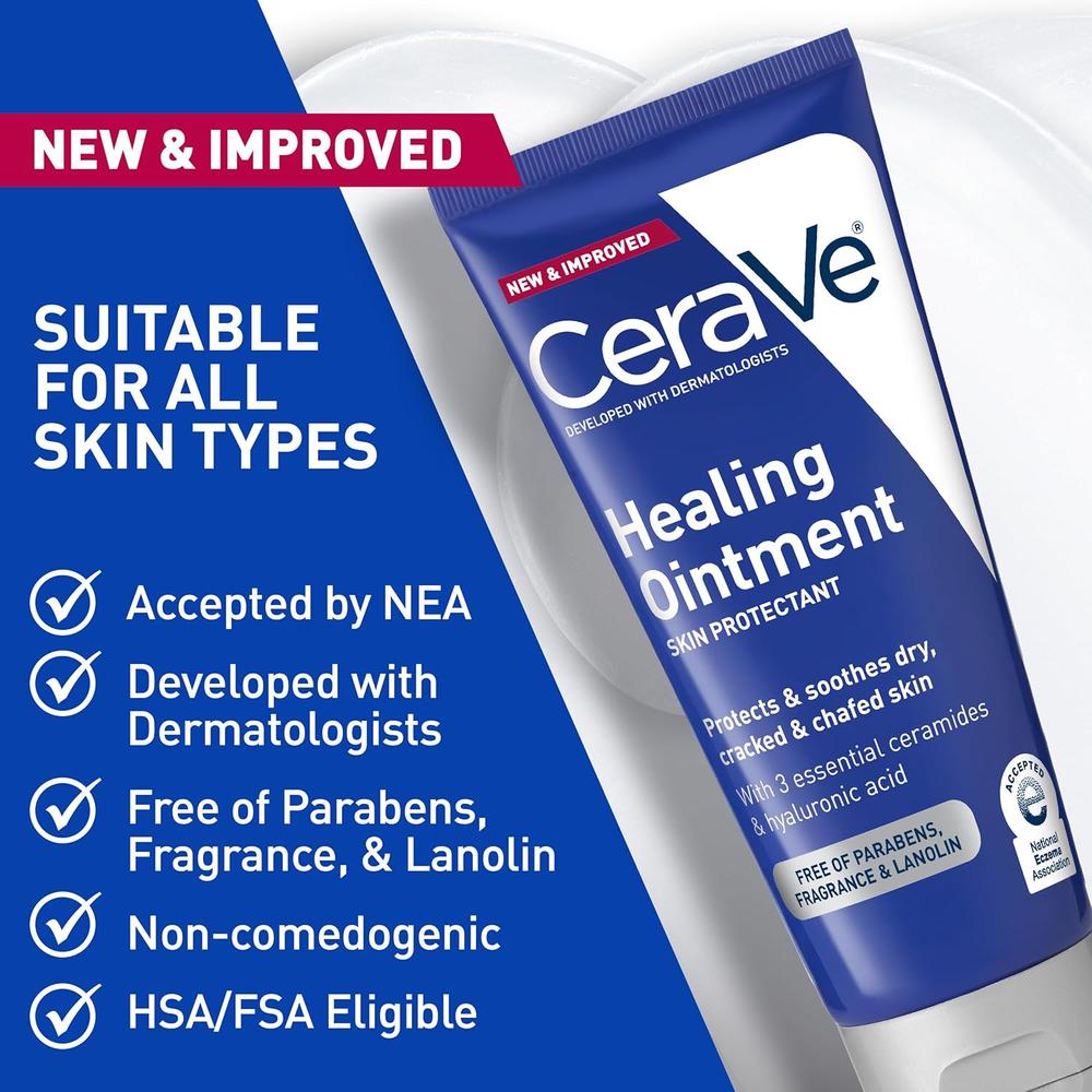 CERAVE POMADA REPARADORA DE LA BARRERA CUTÁNEA 5 OZ / 147 GR - 3