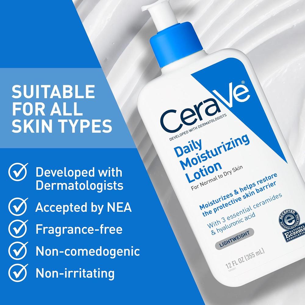 CERAVE LOCIÓN HIDRATANTE DIARIA 19 OZ / 562 ML - 5