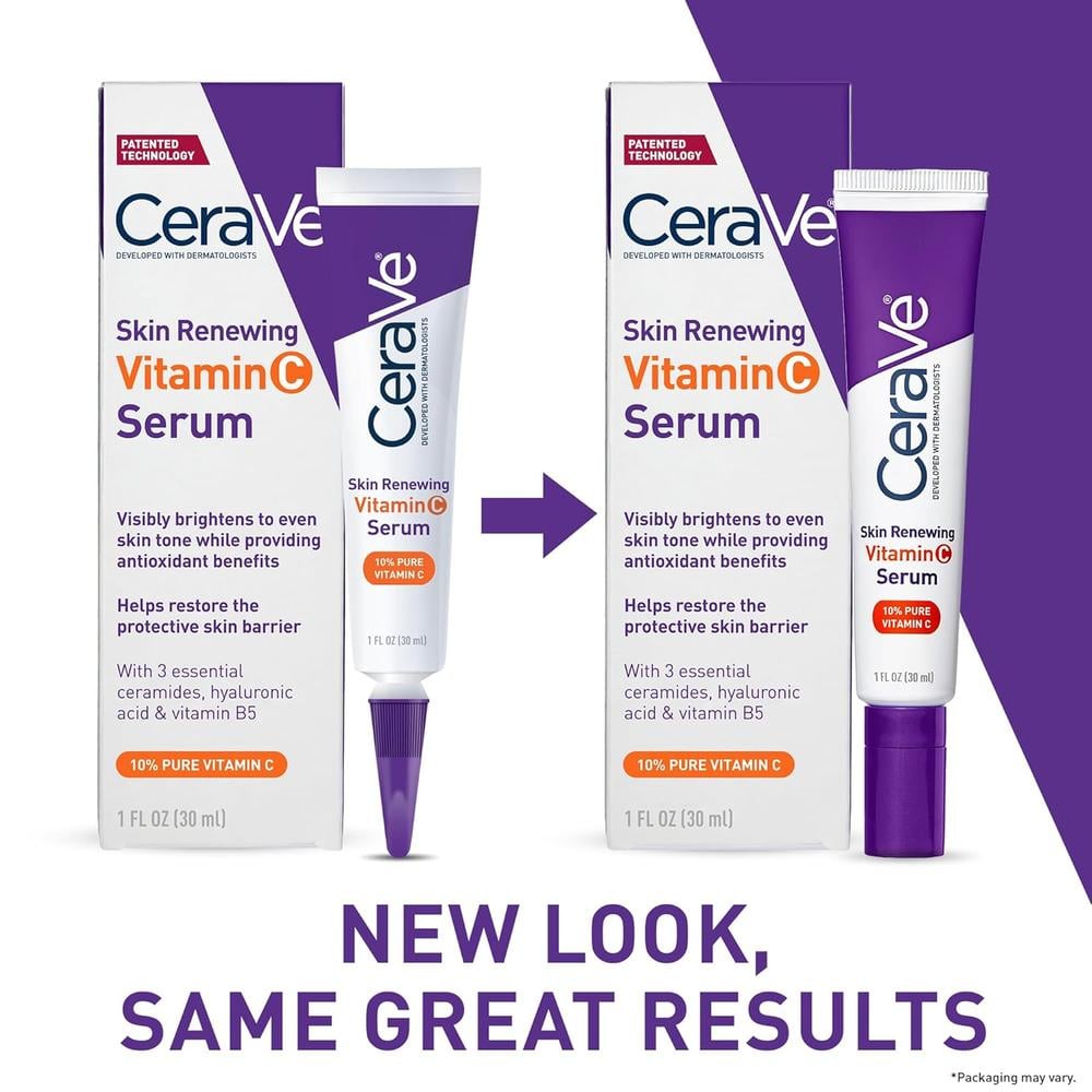 CERAVE SUERO PARA EL ROSTRO CON VITAMINA C 1 OZ / 30 ML - 2