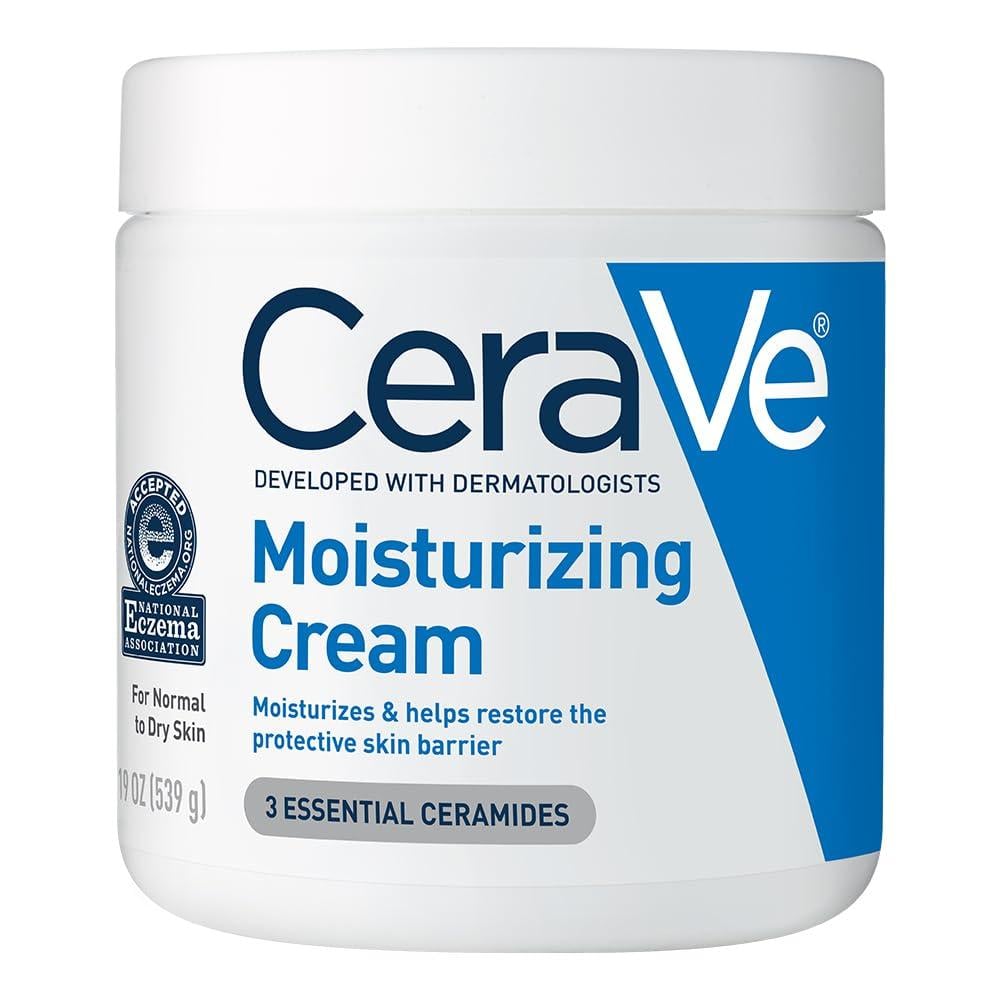 CERAVE CREMA HIDRATANTE CORPORAL Y FACIAL PARA PIEL SECA 19 OZ / 539 GR - 1