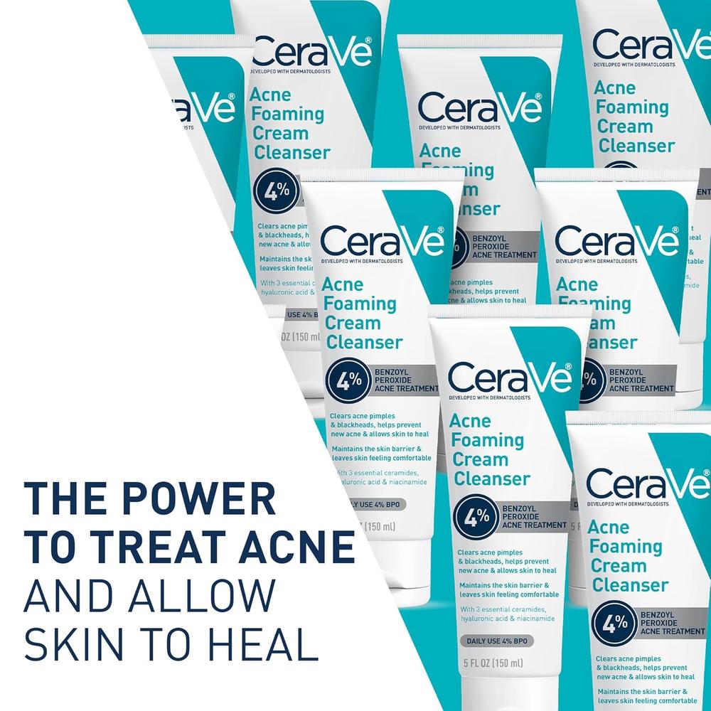 CERAVE CREMA LIMPIADORA PARA EL ACNÉ 5 OZ / 150 ML - 2