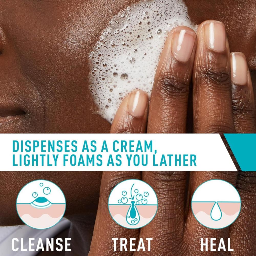 CERAVE CREMA LIMPIADORA PARA EL ACNÉ 5 OZ / 150 ML - 3