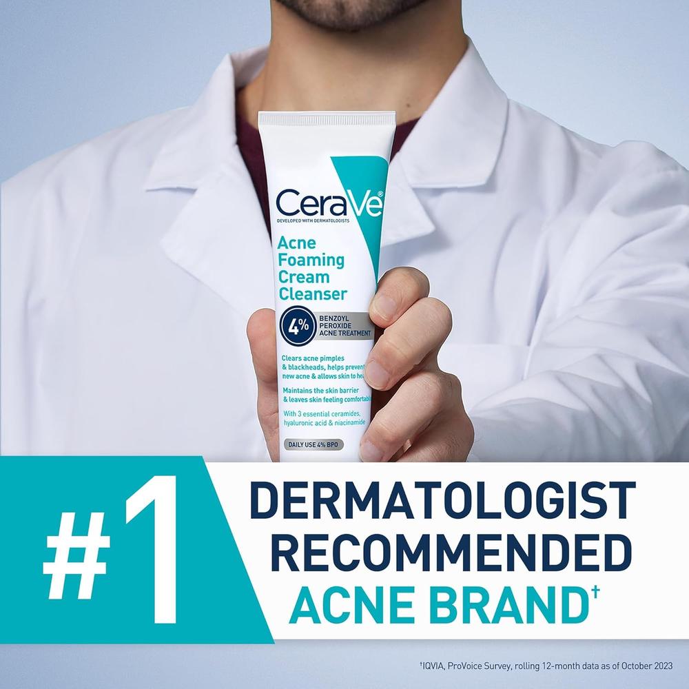 CERAVE CREMA LIMPIADORA PARA EL ACNÉ 5 OZ / 150 ML - 5