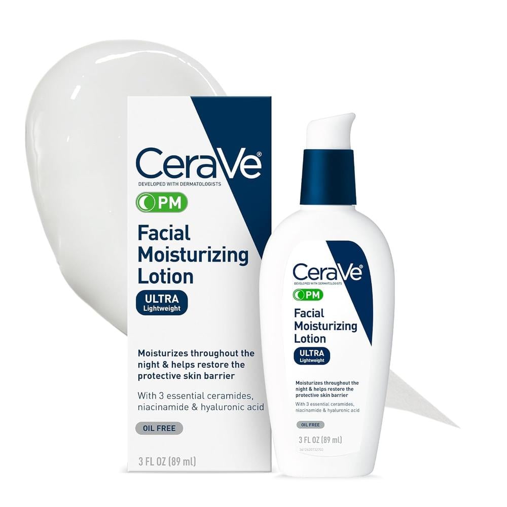 CERAVE PM LOCIÓN HIDRATANTE FACIAL 3 OZ / 89 ML - 1
