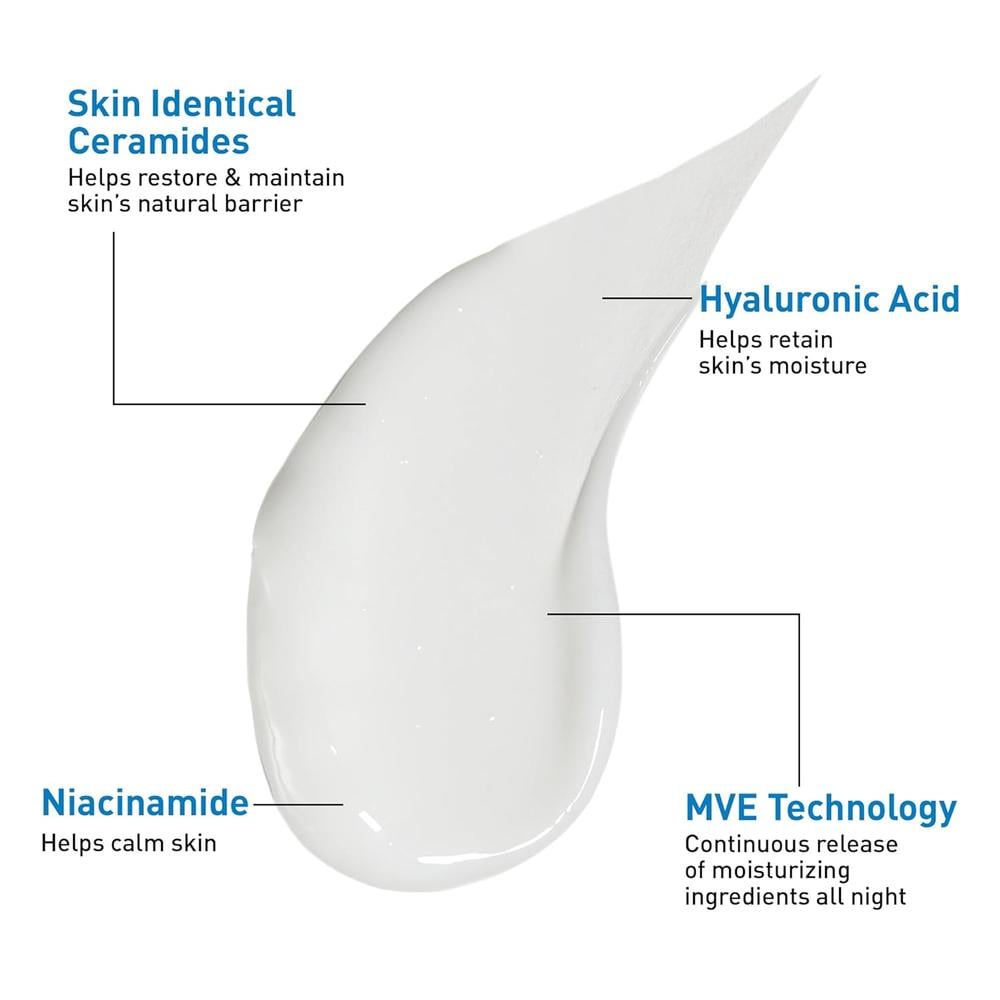 CERAVE PM LOCIÓN HIDRATANTE FACIAL 3 OZ / 89 ML - 4