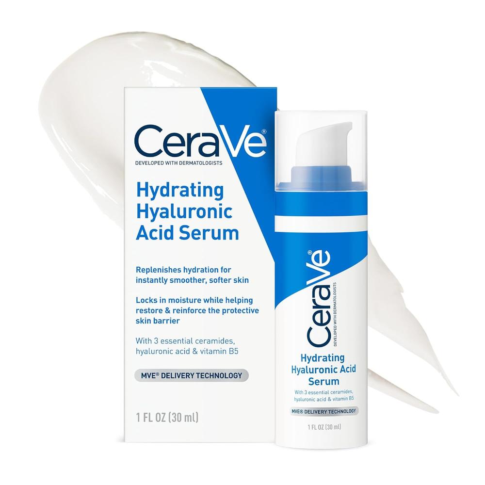 CERAVE SUERO FACIAL DE ÁCIDO HIALURÓNICO CON VITAMINA B5 1 OZ / 30 ML - 1