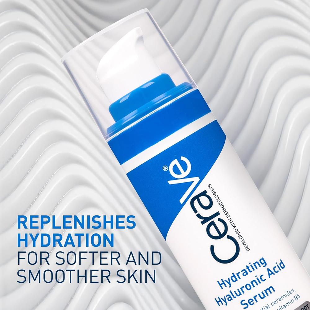 CERAVE SUERO FACIAL DE ÁCIDO HIALURÓNICO CON VITAMINA B5 1 OZ / 30 ML - 2