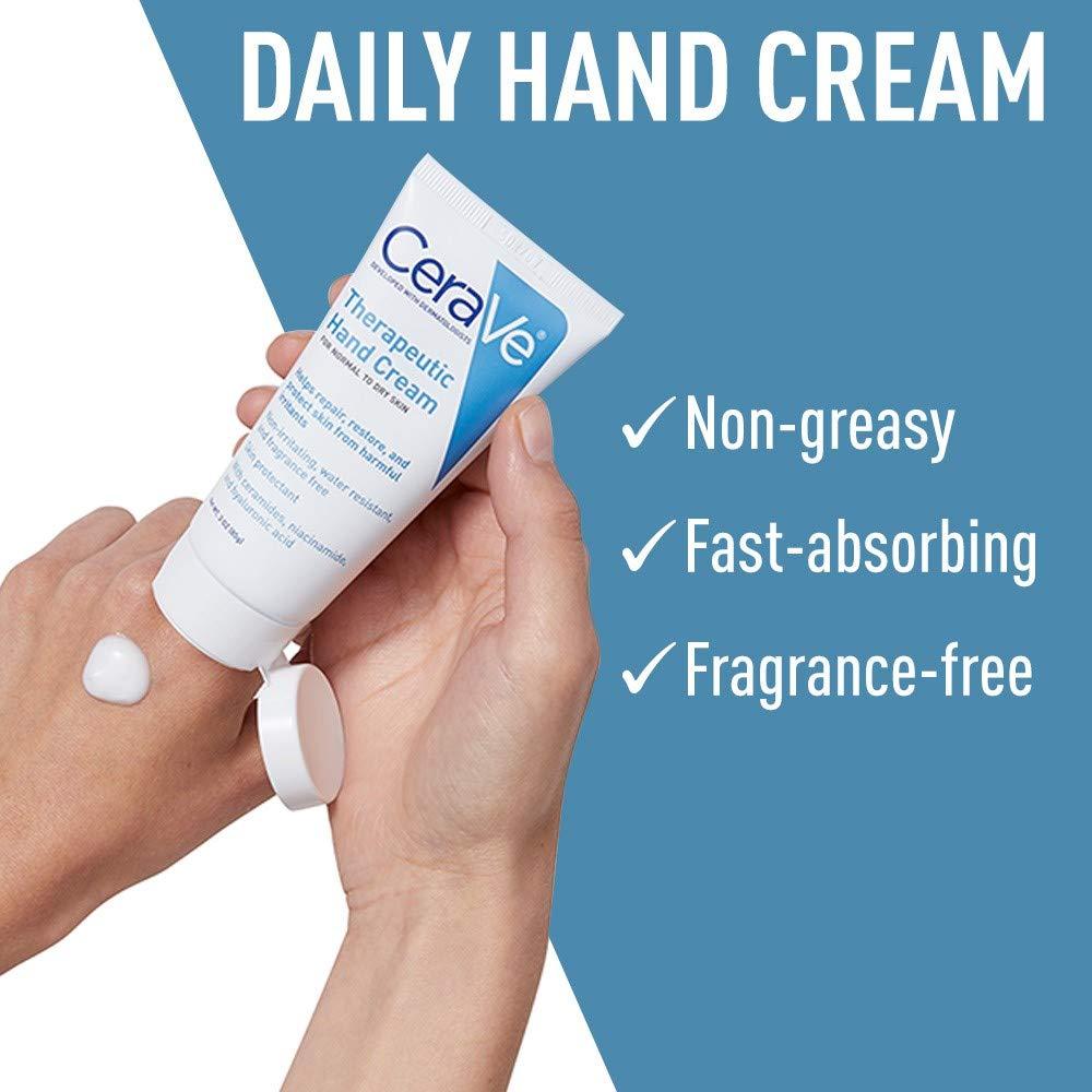 CERAVE CREMA TERAPÉUTICA PARA MANOS 3 OZ / 85 GR - 4