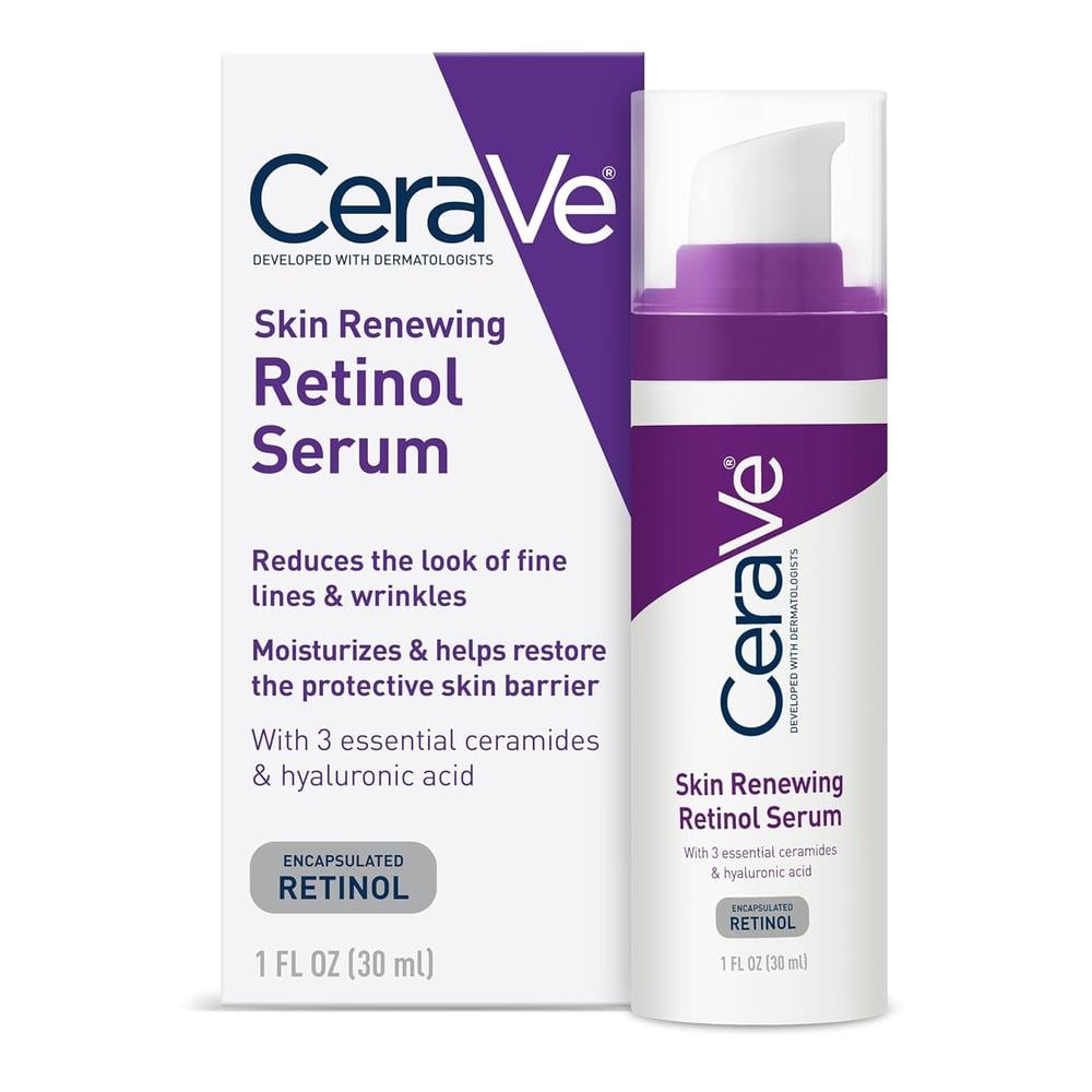 CERAVE SUERO ANTIEDAD CON RETINOL PARA EL ROSTRO 1 OZ / 30 ML - 1