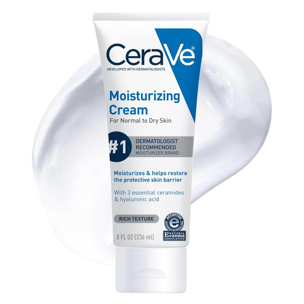 CERAVE CREMA HIDRATANTE FACIAL Y CORPORAL 8 OZ / 236 ML - 1
