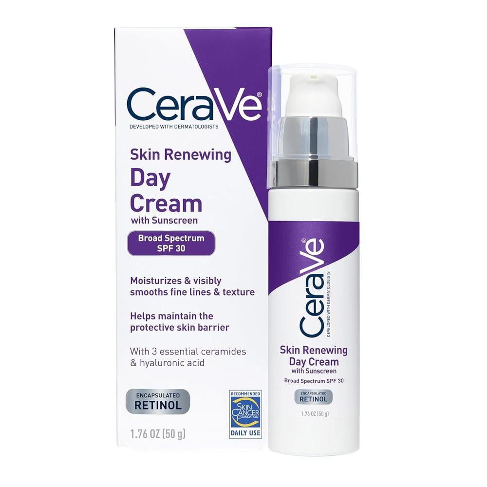 CERAVE CREMA FACIAL ANTIARRUGAS FPS 30 CON RETINOL 1.76 OZ / 50 GR - 1