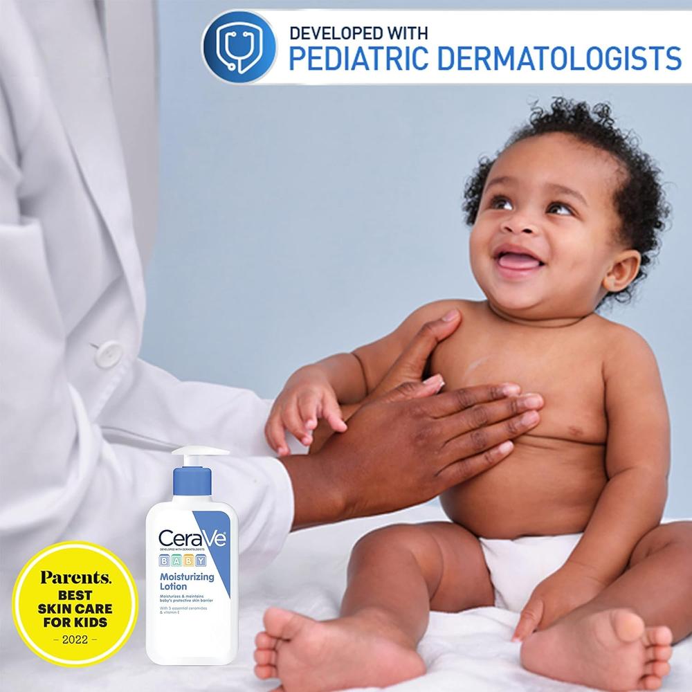 CERAVE BABY LOCIÓN HIDRATANTE PARA BEBÉS 8 OZ / 237 ML - 3