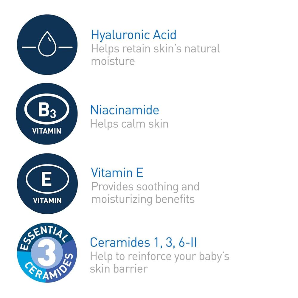 CERAVE BABY LOCIÓN HIDRATANTE PARA BEBÉS 8 OZ / 237 ML - 5